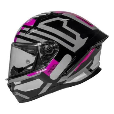 Imagem de Capacete feminino gp tech pilot blade rosa -, 56, ROSA