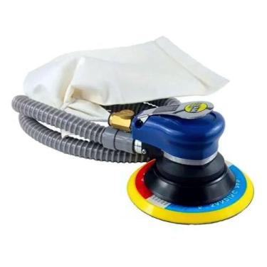 Imagem de Lixadeira Orbital Pneumática 6" Com Aspiração - Newtec Brasil
