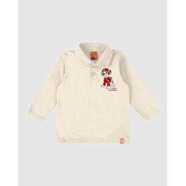 Imagem de CAMISETA INFANTIL MENINO COM PEITILHO PATRULHA CANINA MALWEE KIDS OFF 