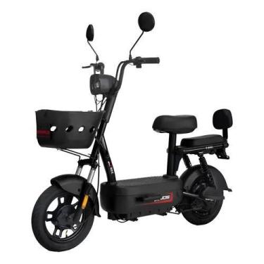 Imagem de Bicicleta Elétrica Duos Bee 500W 48V Scooter com Alarme  Mobilidade Ur