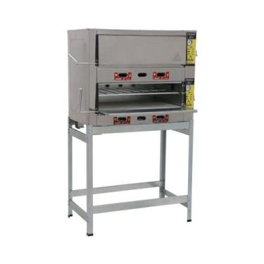 Imagem de Forno Industrial a Gás 70X50 2 câmaras Metalmaq