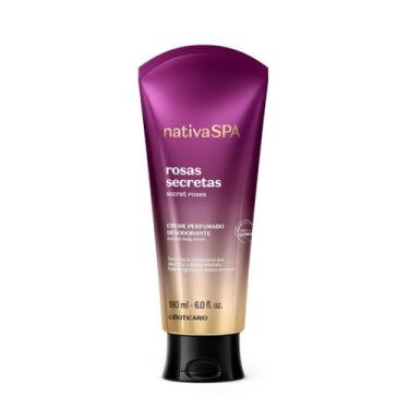 Imagem de 2 Cremes Hidratante Corporal Nativa SPA Rosas Secretas 180ml O Boticár