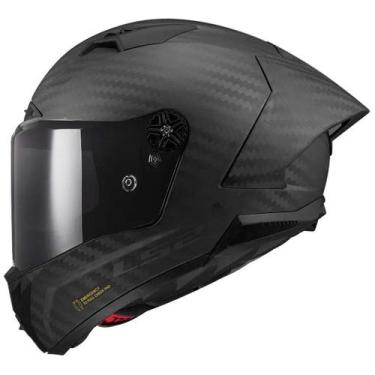 Imagem de Capacete LS2 FF805 Thunder Carbon GP Solid, CARBONO FOSCO, 60