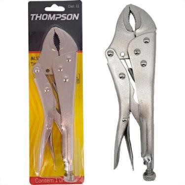 Imagem de Alicate Pressao Thompson Curvo 10'' Blister - MAC FER