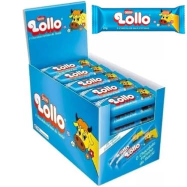 Imagem de Pack Chocolate LOLLO com 30 unidades de 28g cada