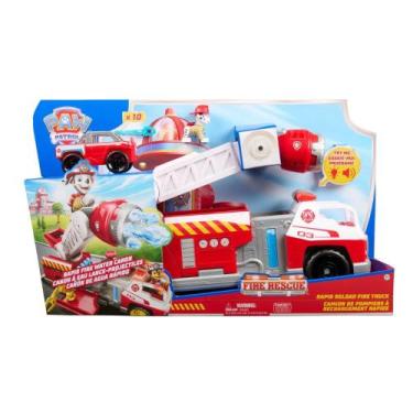 Imagem de Patrulha Canina Resgate Caminhão De Bombeiro Deluxe - Sunny 4852