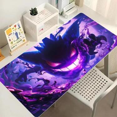 Imagem de Mouse Pad Gamer Kawaii Cartoon P-Pokemon, Tapete De Mesa Para Teclado,