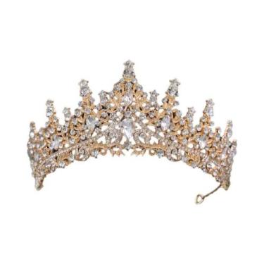 Imagem de Conjunto Clássico De Joias De Casamento Femininas: Colar, Brincos E Ti