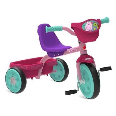 Imagem de TRICICLO BANDY COM CESTINHA  Kit 2un - higipack