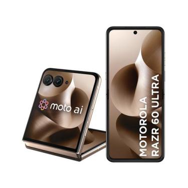 Imagem de Smartphone Motorola Razr 60 Ultra 5G - Madeira, 1TB, 32GB (16GB RAM+16