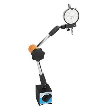 Imagem de Suporte magnético flexível, base magnética de 380 mm, ajustável para medição de peças de trabalho, usinagem industrial com calibração de equipamento de dispositivo de ajuste fino