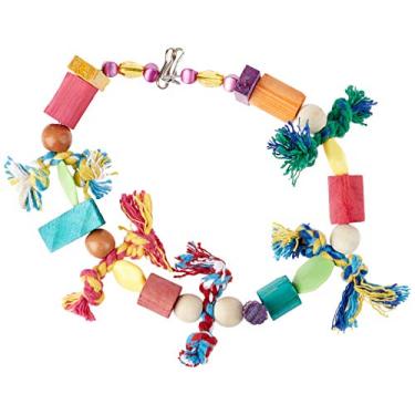 Imagem de Brinquedo Papagaio Balanço Rede Pet Injet Para Pássaros