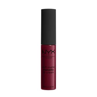 Imagem de NYX PROFESSIONAL MAKEUP Soft Matte Metallic Lip Cream, Seoul, 0.22 Ounce