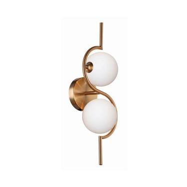 Imagem de Arandela Quality Deuce 1346 G9 Bivolt Bronze e Branco