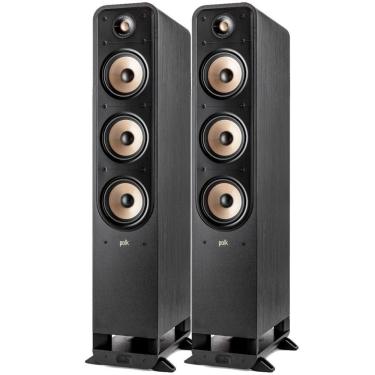 Imagem de Polk Audio Signature Elite ES60 Par de Caixas Acústicas Torre Dolby Atmos DTS:X Alta Fidelidade Preto