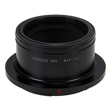 Imagem de Adaptador de montagem de lente Fotodiox Pro compatível com lentes SLR de montagem em parafuso M42 selecionadas para corpos de câmera sem espelho Nikon Z-Mount