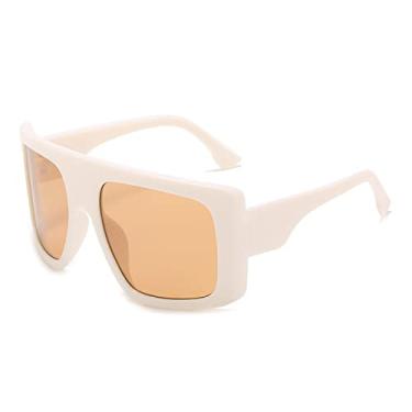 Imagem de Óculos de sol femininos quadrados de tamanho grande, moda vintage, óculos de sol grandes, óculos de sol masculinos, hip hop, tons de gradiente, 2, china