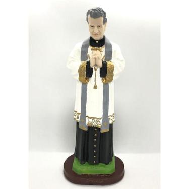 Imagem de Escultura Dom Bosco 32 Cm Em Resina