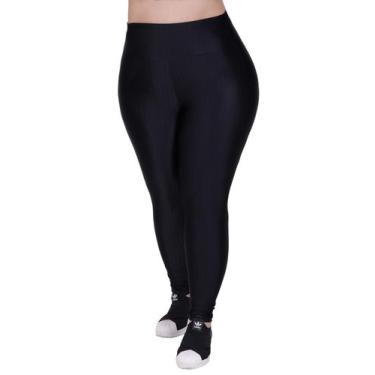 Imagem de Calça Plus Size De Academia Moda Fitness Feminina Legging 3D Cintura A