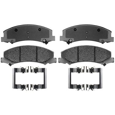 Imagem de ACDelco 17D1159MHPV Specialty Conjunto de pastilhas de freio a disco dianteiro de desempenho semimetálico para frota/polícia