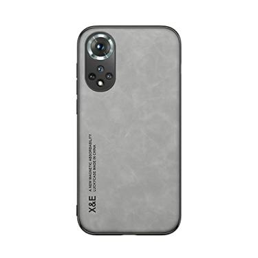 Imagem de Kepuch Silklike Capa para Huawei Nova 9/Honor 50 - Case Placa de Metal Embutida para Huawei Nova 9/Honor 50 - Cinza
