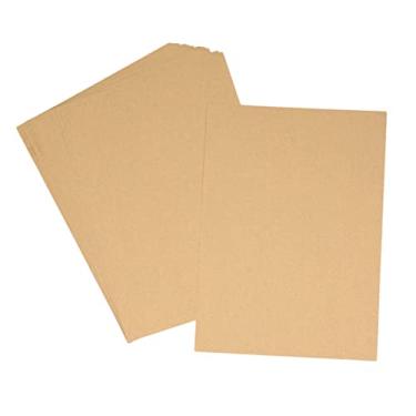 Imagem de STOBOK 100 Folhas papel de embrulho artesanal papel de embalagem de flores embalagem de papel kraft papel kraft a3 papel de impressão kraft manual papel de presente atolamento de papel a4
