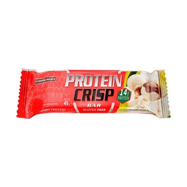 Imagem de Protein Crisp Bar - 1 Unidade 45g Leite Nino com Creme de Avelã - IntegralMédica
