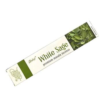 Imagem de Incenso Sálvia Branca Balaji Massala - White Sage