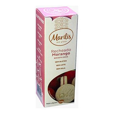 Imagem de Biscoito Sem Glúten Recheado de Morango Marilis 100g