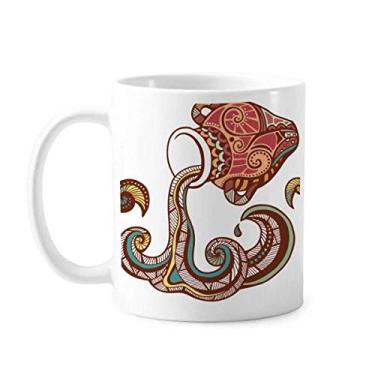 Imagem de Caneca de cerâmica com símbolo do zodíaco da Constelação da Aquarius Copo de porcelana de café