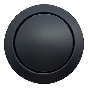 Imagem de Ralo Click Redondo Banheiro Inox Preto 15x15 Black Matte