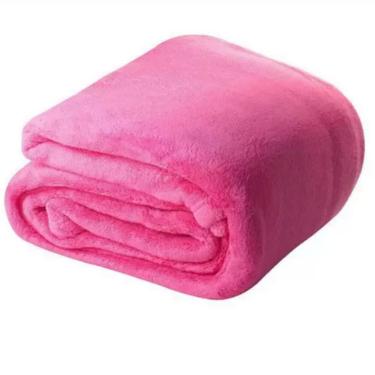 Imagem de Manta Outlet Lisa1,8x2M Camesa Rosa 