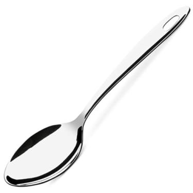 Imagem de Kit 12 Colheres para Servir Arroz Molhos 24,5cm para Restaurantes Buffets Hotéis Aço Inox Brinox