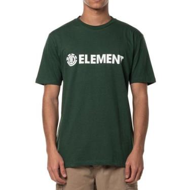 Imagem de Camiseta Element Blazin Color Verde Escuro