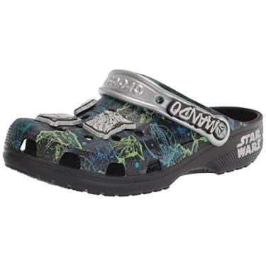 Imagem de CROCS Classic The Child Clog - Black/Multi - M4W6 , 207509-0C4-M4W6, Unisex Adult , Black/Multi , M4W6