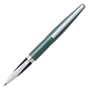 Imagem de Sheaffer Taranis, verde floresta, acabamento cromado, bola rollerball (E1944651-PB2)