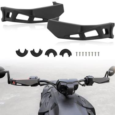 Imagem de LDETXY Protetores de mão para Can Am Ryker, kit protetor de mão de alumínio preto para acessórios Can-Am Ryker (2 peças, substitui #219400998)