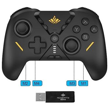 Imagem de MOGEMYTH Switch Controller, with Dual Vibration and 6-Axis Gyro, BT Controller for iPhone/Android/Switch and Windows 7/8/10/11,wireless controller pc