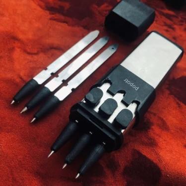 Imagem de POPOTR Enorme Poder Toy Auto Defensivo Arma de Dardo Balístico PISTOLA Lançador Caça Tiro Atirador Ferramenta Tática Tiro Silencioso Equipamento Tático (Medium)