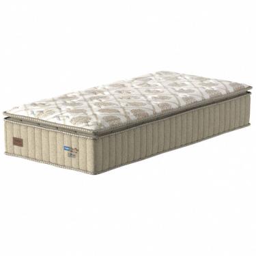 Imagem de Colchão de Solteiro 88x188x34 Vip Plus Ultra Gel Molas Ensacadas Bege Probel