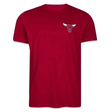 Imagem de Camiseta New Era NBA Chicago Bulls Vermelho-Masculino