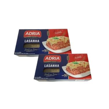 Imagem de Kit 02 Pacotes de Massa de Lasanha de 500g cada pacote | Serve até 30 Pessoas