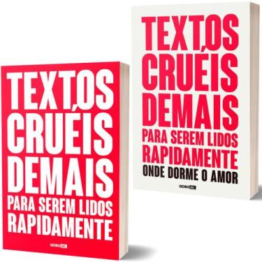 Imagem de Kit Livro Textos Cruéis Demais Para Serem Lidos Rapidamente + Onde Dor