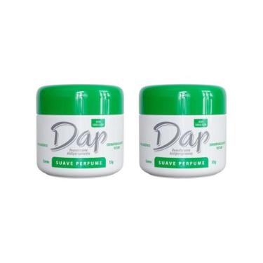 Imagem de Desodorante Dap Creme Pote Suave Perfume 55G - Kit Com 2Un