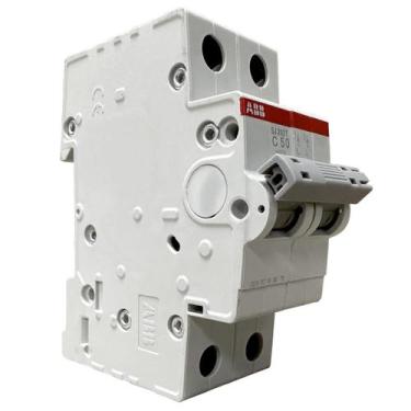 Imagem de Mini Disjuntor Bipolar ABB 50A SJ202T-C50 2TAZ144200R0504, 230