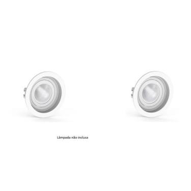Imagem de Kit 2 Spot Embutir Par20 Redondo Branco Recuado - SaveEnergy - Save En