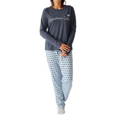 Imagem de Pijama Longo Algodão Laibel 15.802284 Marinho, M, Marinho
