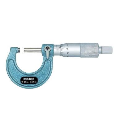 Imagem de Micrômetro Externo com Catraca Mitutoyo 103-137 0-25mm 0.01mm