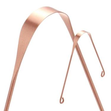 Imagem de Raspador De Língua Higienizador - 100% Cobre - - Delphi