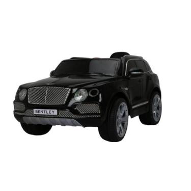Imagem de Carrinho Elétrico Infantil Mini Carro Motorizado Bentley 12v Preto Lux